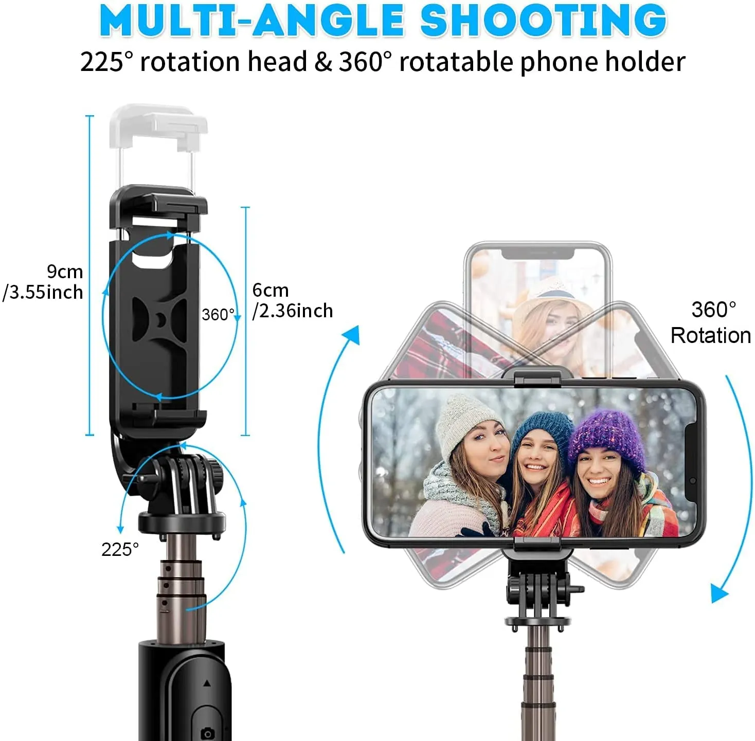 Mobilife Q03 Bluetooth Selfie Stick Tripod