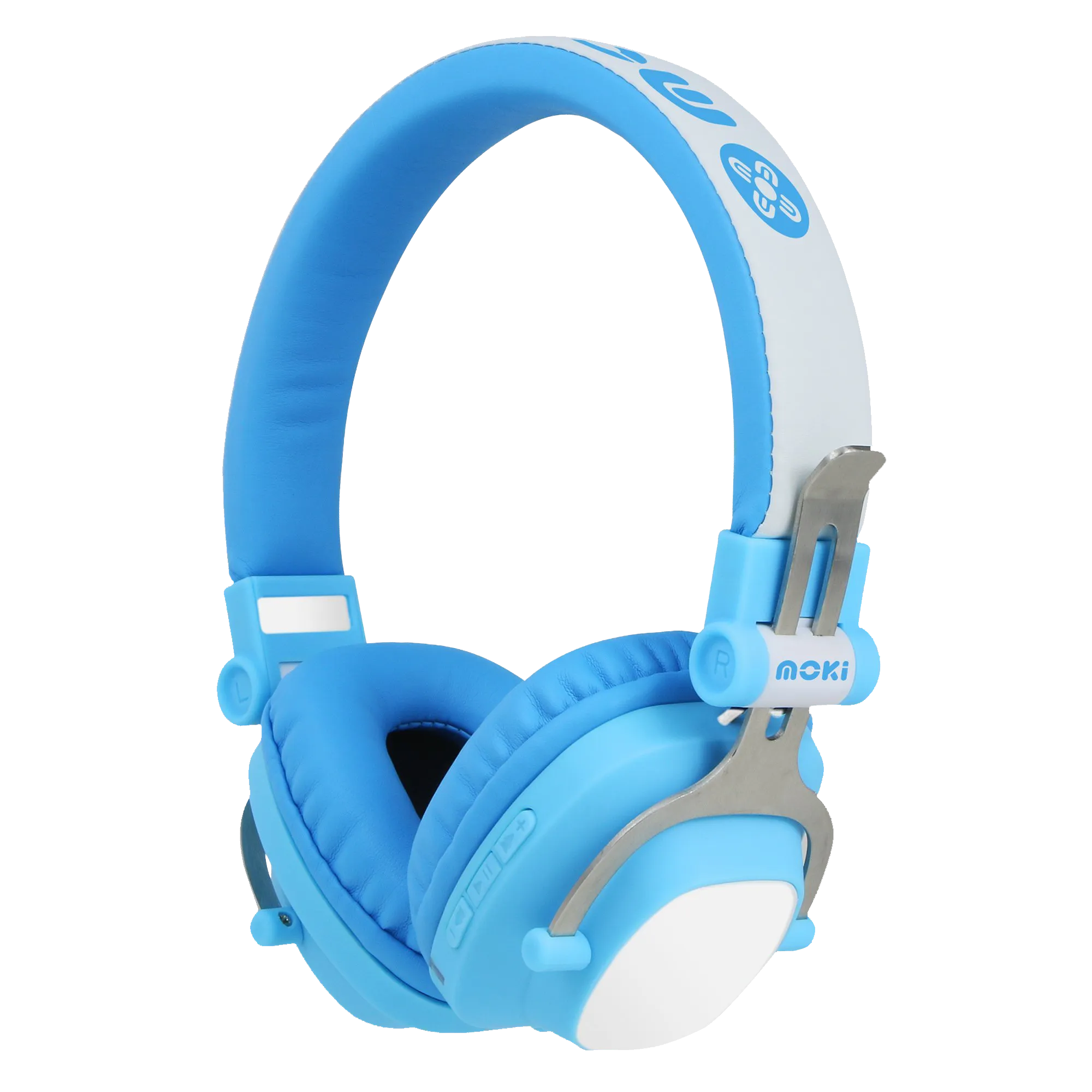 Moki EXO Kids Wireless Headphones - Blue