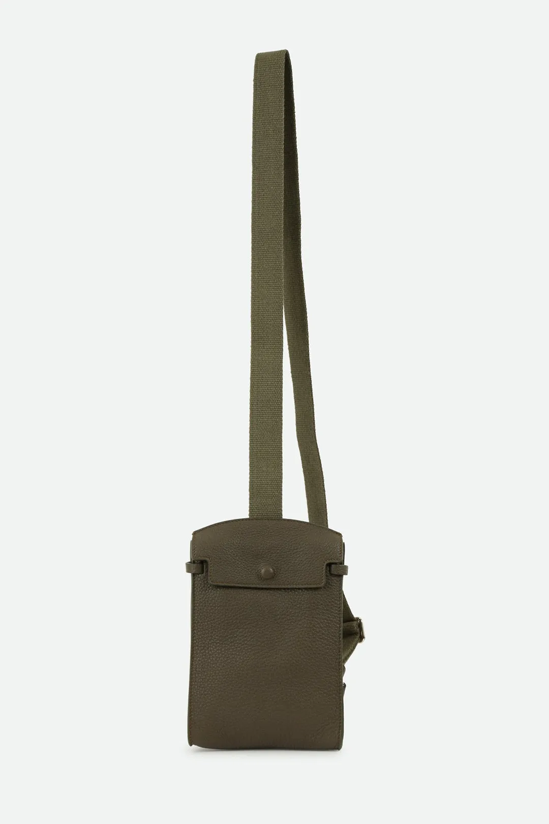 MONZA ITALIAN LEATHER CROSSBODY OLIVE