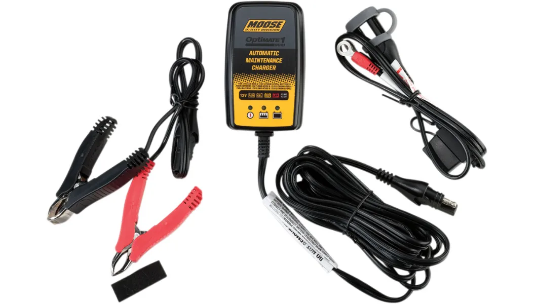 Moose Utility Optimate 1 Duo Battery Charger/Maintainer