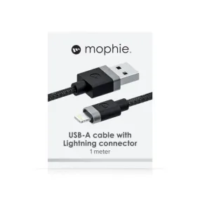 Mophie Usb-A - Lightning 1M - Blk