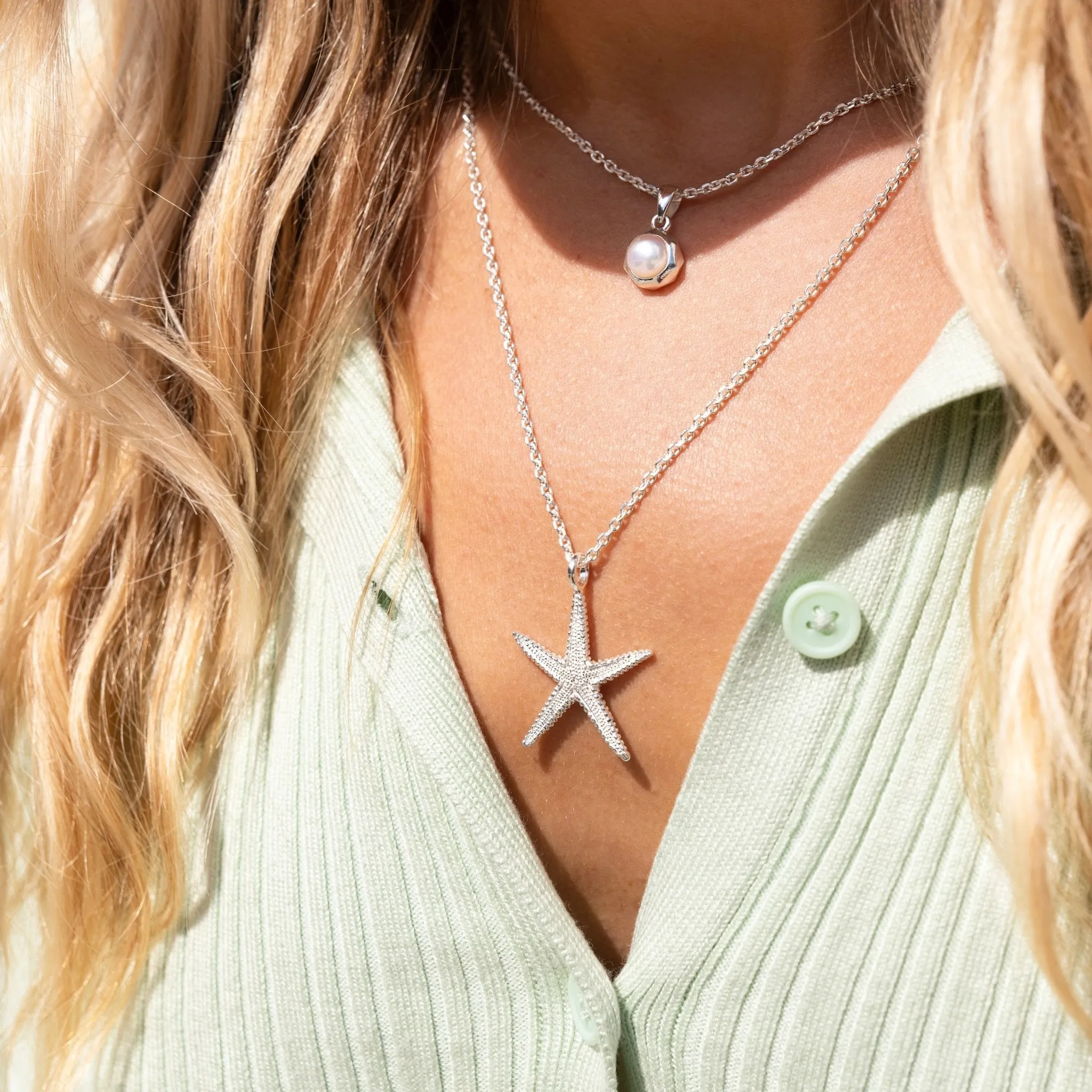 Mounts Bay Starfish Pendant