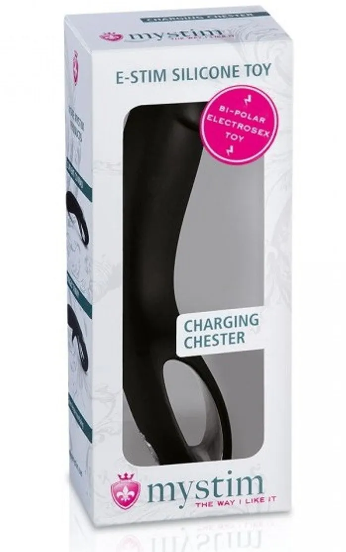 Mystim Charging Chester Silicone Dildo