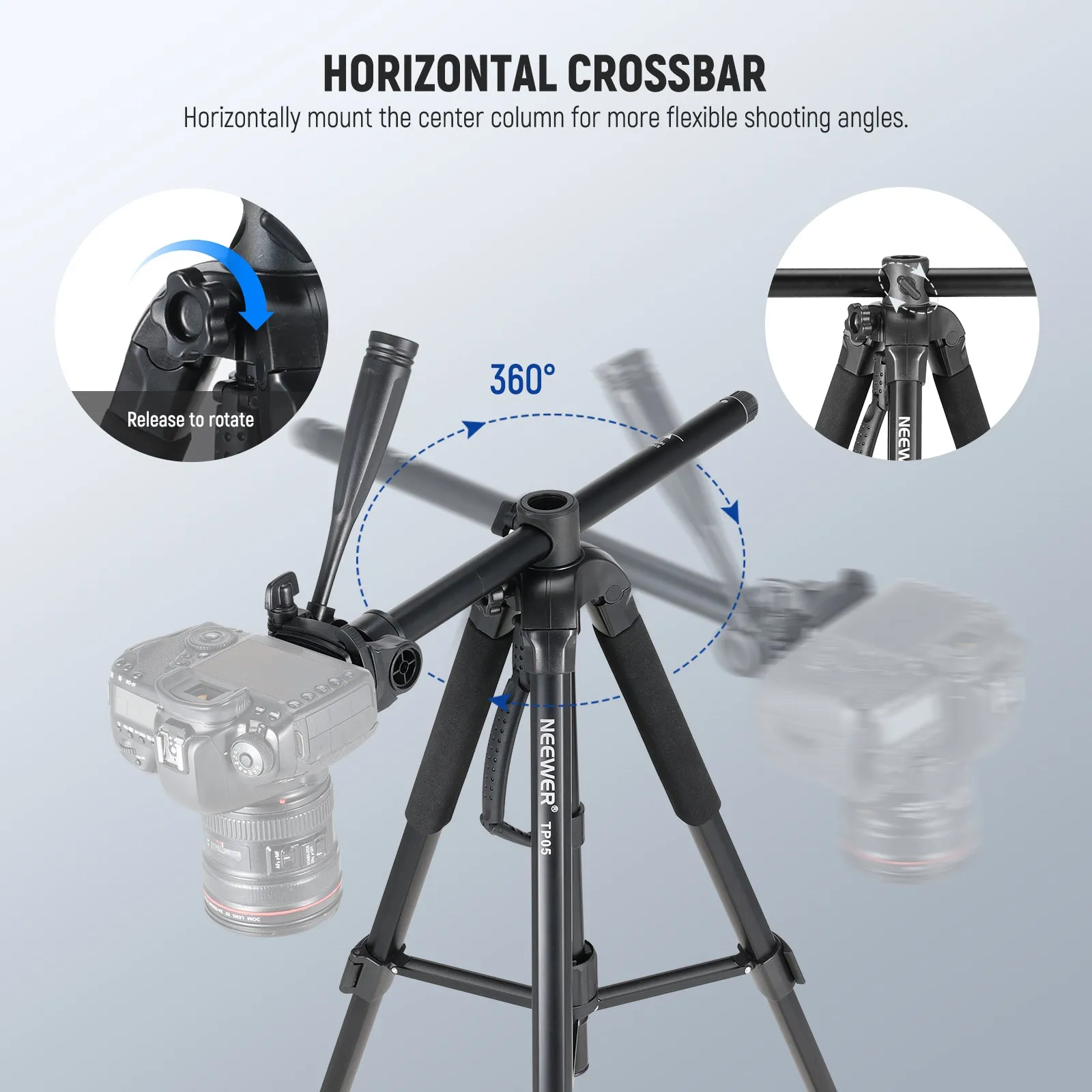 NEEWER TP05 74.4" Video Tripod Monopod