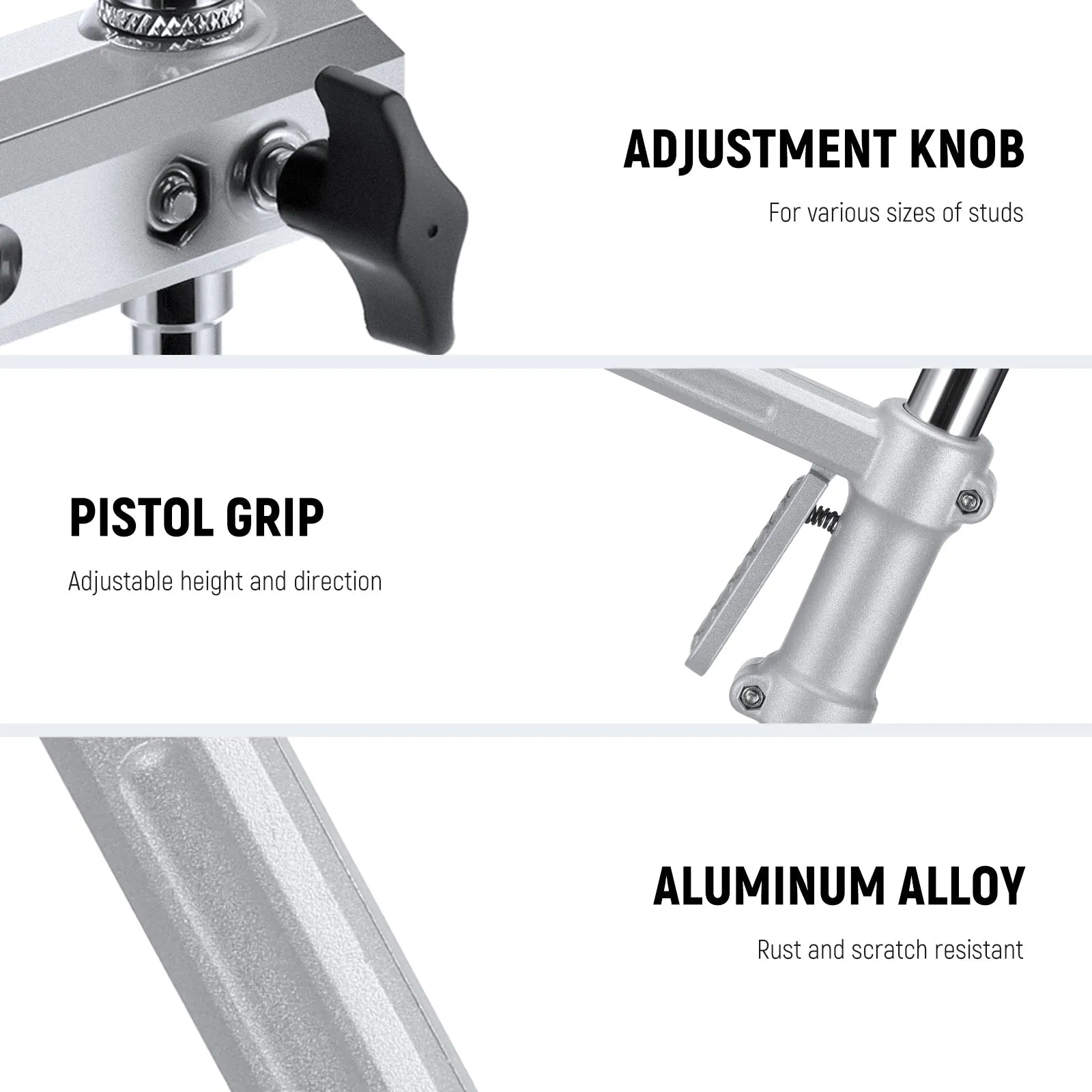 NEEWER TS010 Pistol Grip Sliding Aluminum Arm