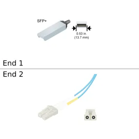 NetApp X1675A-R5 -  Data Cable with Plug SFP /LC | SFP, Cisco MDS 4Gbps Long Wave LC