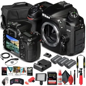 Nikon D7500 DSLR Camera Body Only 1581  - Advanced Bundle