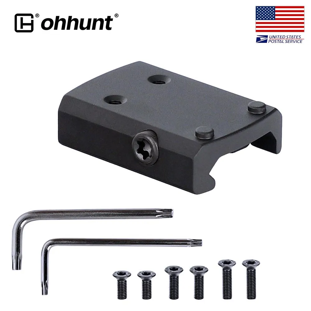 ohhunt® RMSc Picatinny Red Dot Mount Adapter Plate for Romeo zero