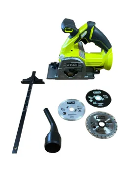 ONE  18V Cordless 3-3/8 in. Multi-Material Plunge Saw (Tool Only) - Factory Reconditioned