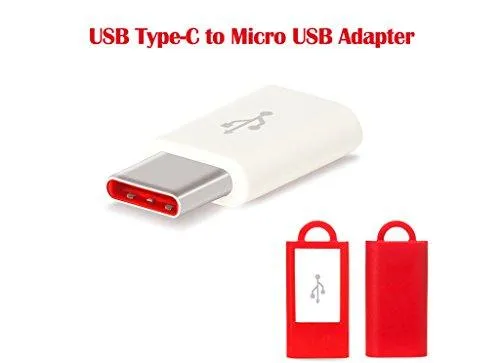 OnePlus 5 / OnePlus5 / OnePlusFive/ One Plus 5 / One Plus5 / OnePlus Five / 1 5 / One   Five / OnePlus 5 USB Type-C To Micro USB Adapter Charger Original Charger | Micro USB to USB Type C (USB 3.1) Adapter Original Adapter | USB Data Charging Adapter | Ty