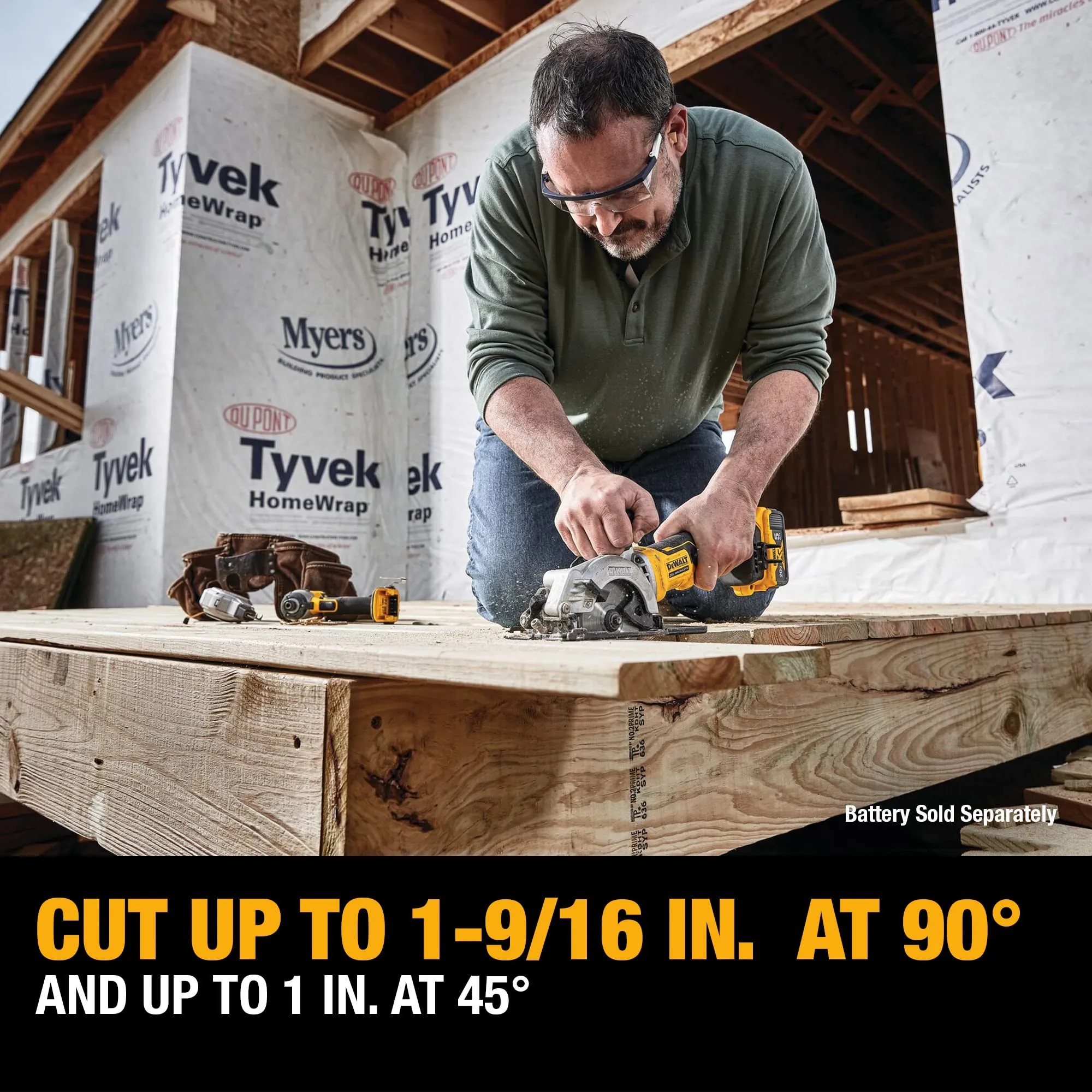 Open Box - Dewalt DCS571B 20-Volt Max Cordless 4-1/2 in. Circular Saw (Tool Only)