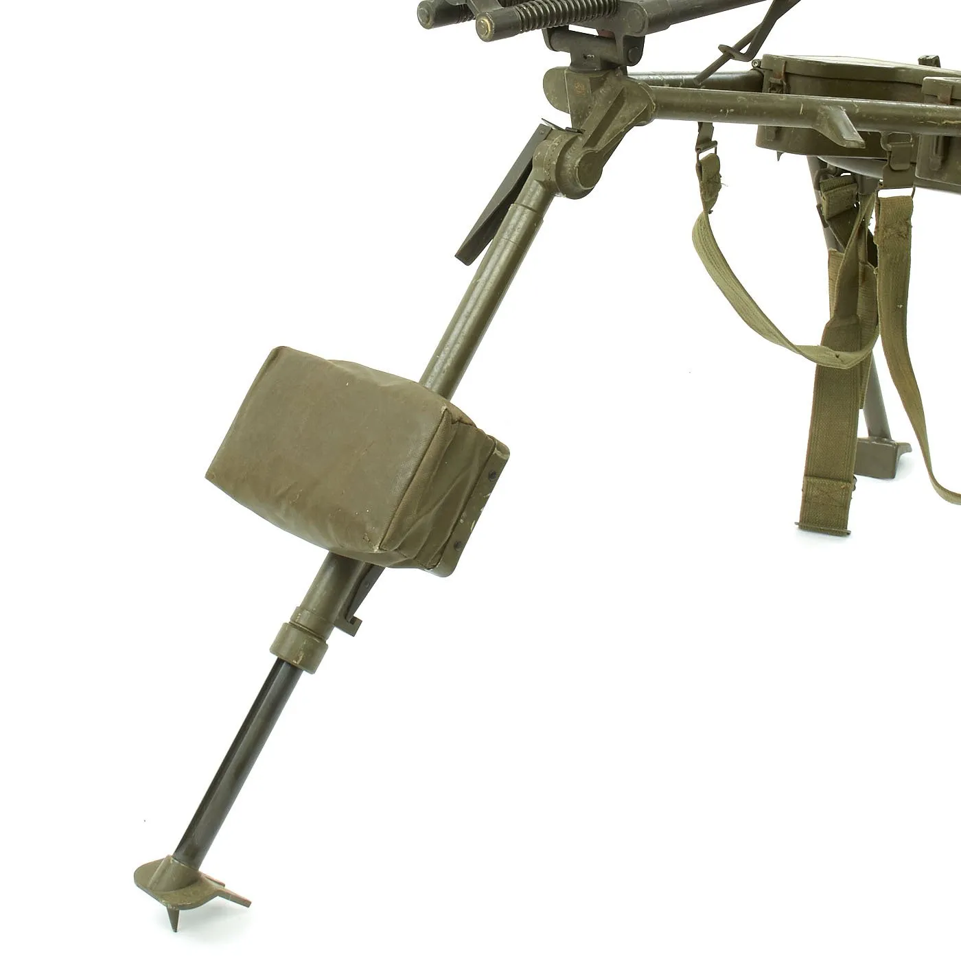 Original German MG3 Machine Gun Tripod with Hensoldt Wetzlar Periscope Sight