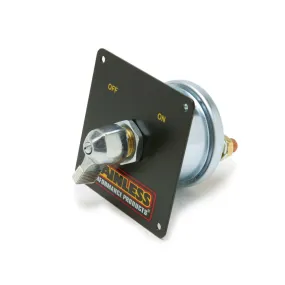 Painless Rotary Switch Battery Disconnect Panel Mount 175 Amp 12V - Aluminum On/Off Panel