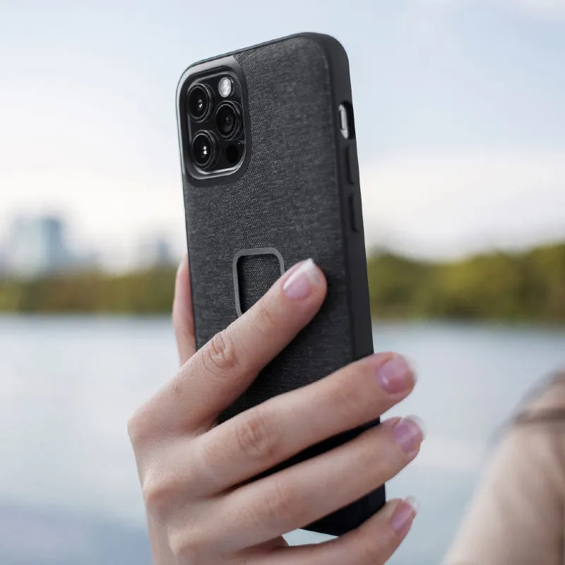 Peak Design Everyday Fabric Case For Apple Iphone 14 Pro - Charcoal