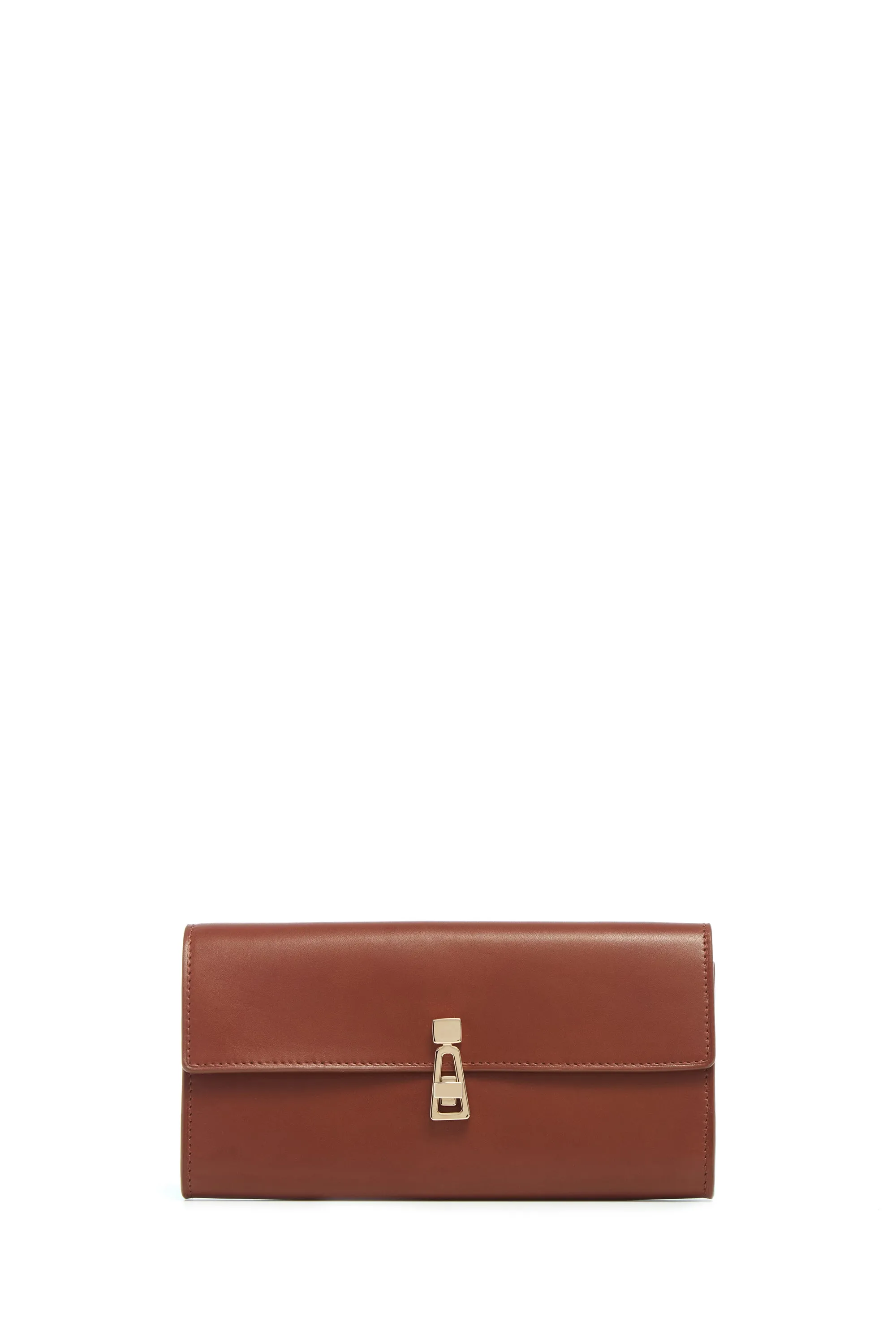 Phone Wallet in Cognac Leather