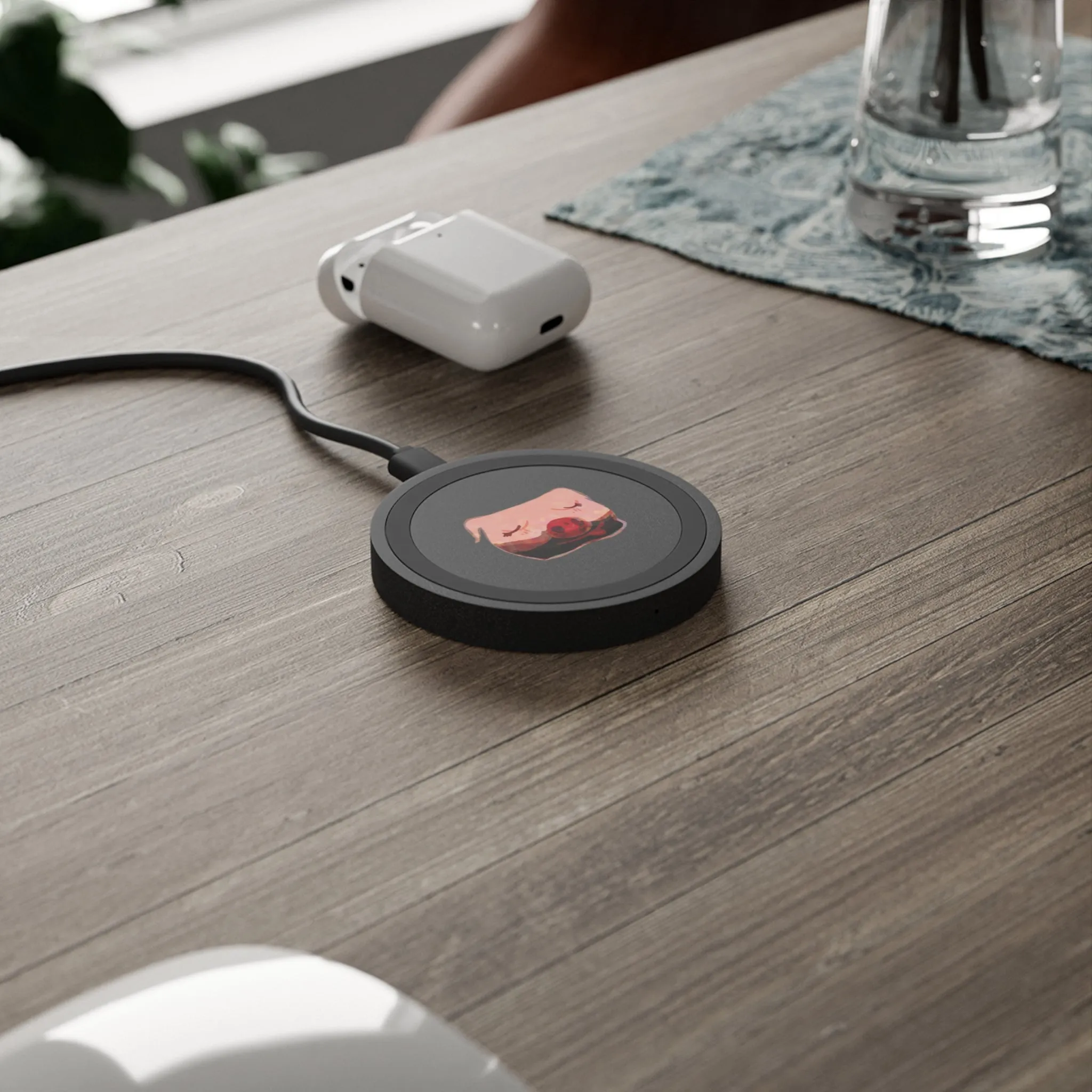 PIGGY SQUARE Quake Wireless Charging Pad