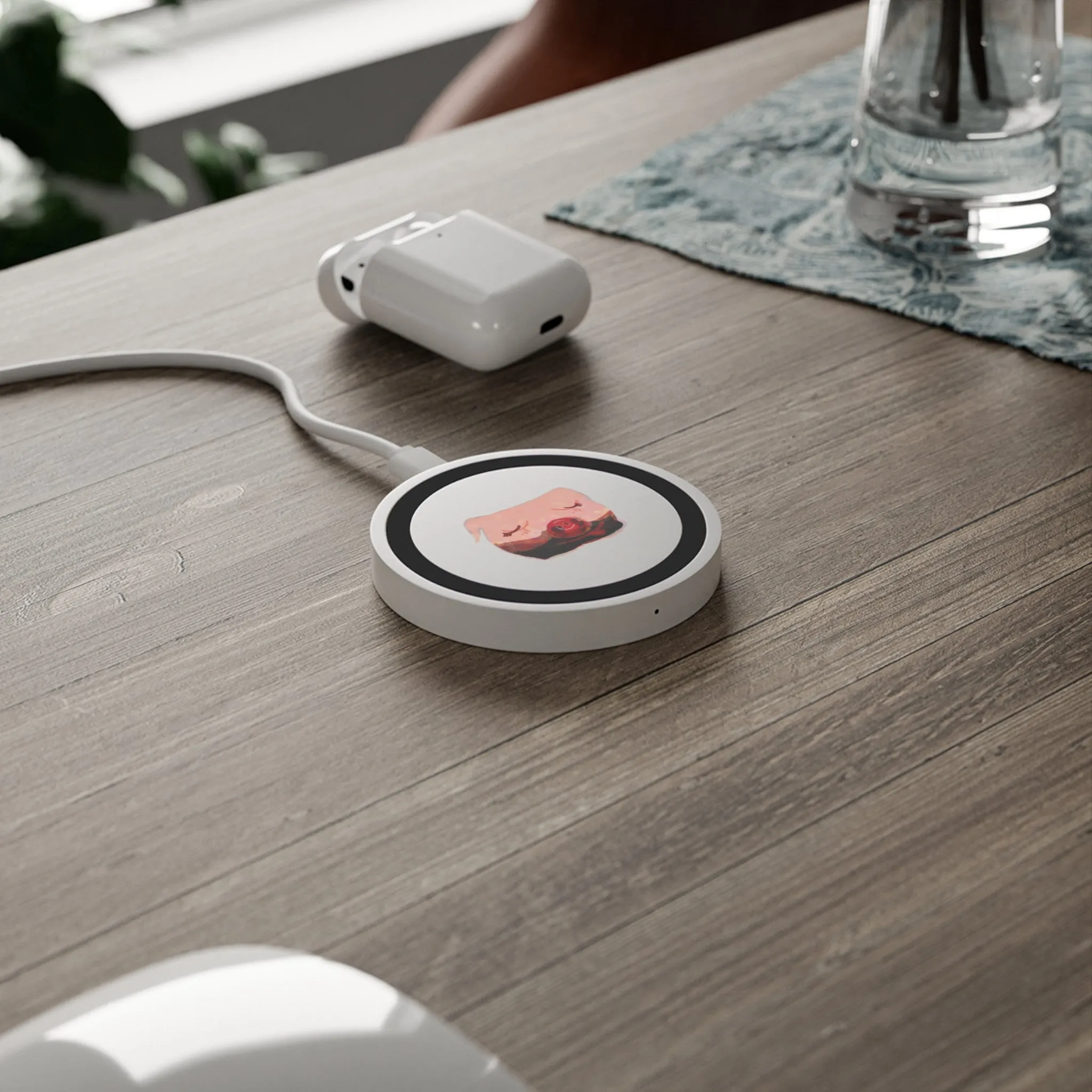 PIGGY SQUARE Quake Wireless Charging Pad