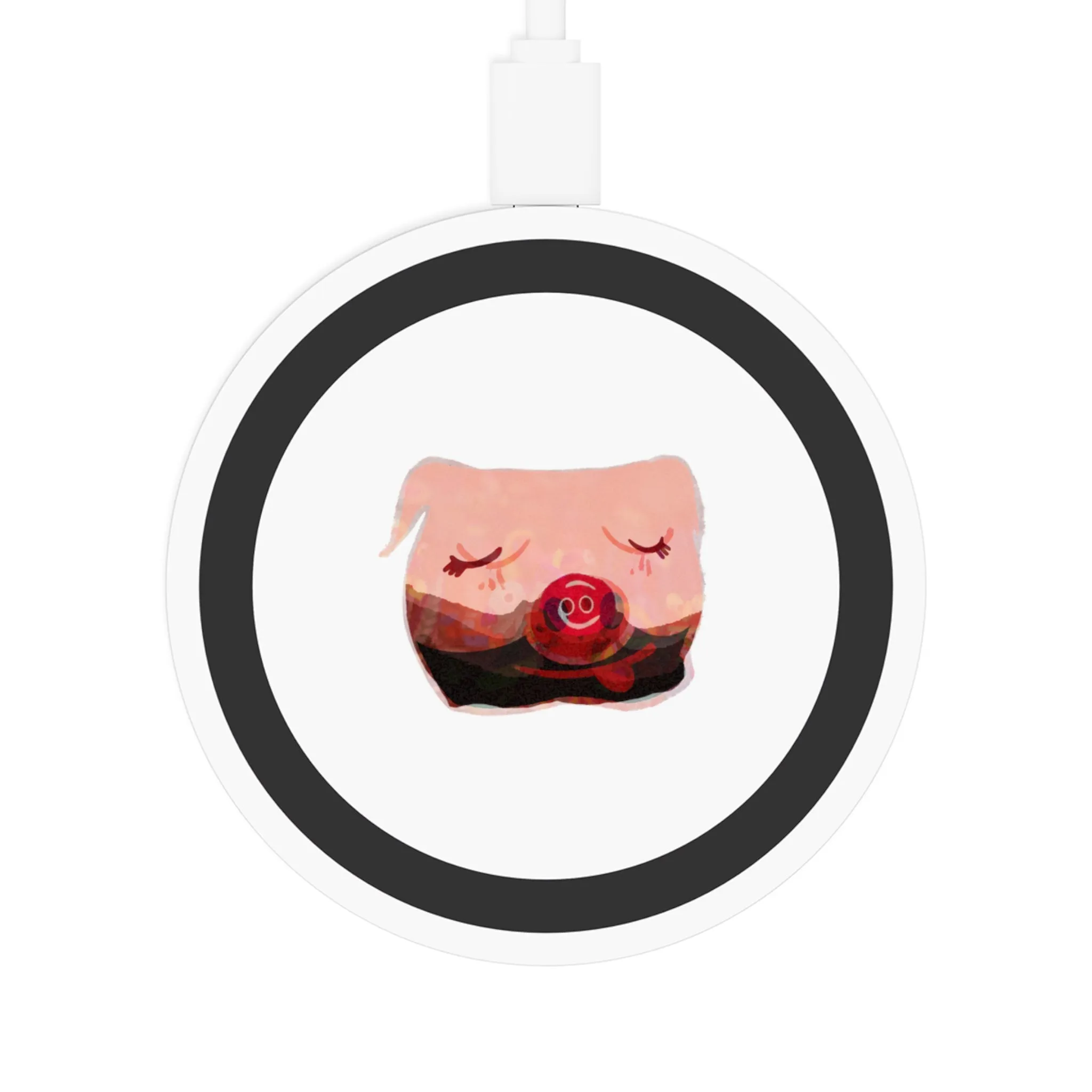 PIGGY SQUARE Quake Wireless Charging Pad