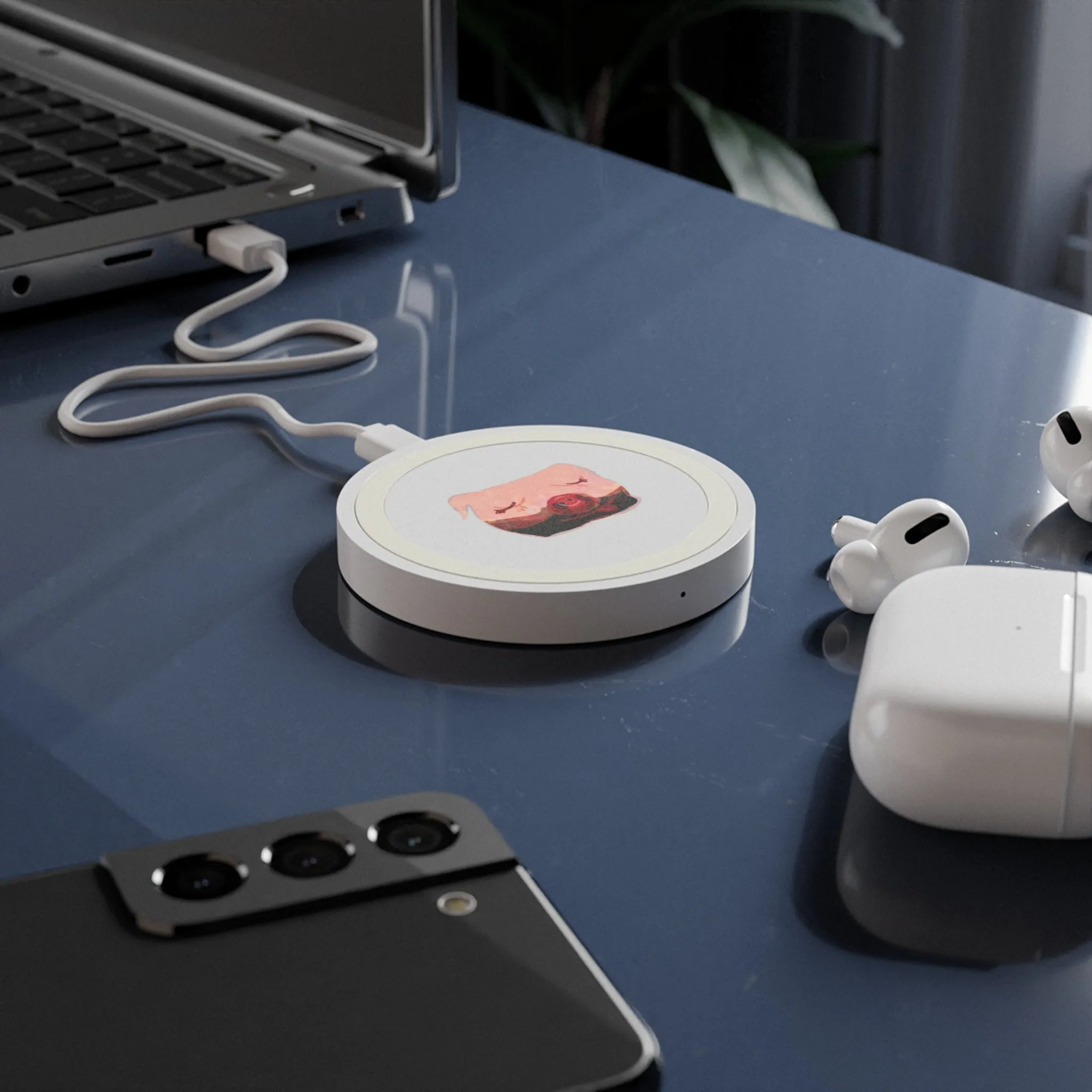 PIGGY SQUARE Quake Wireless Charging Pad