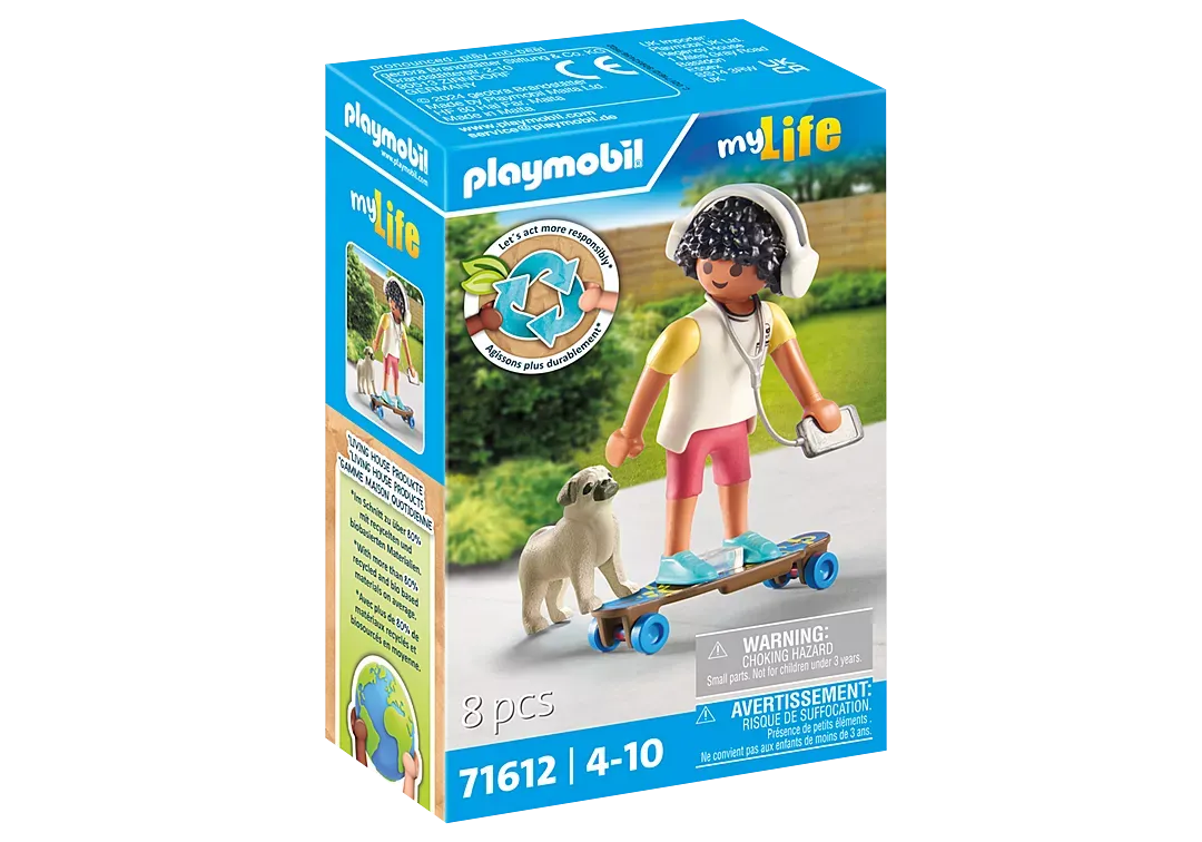 Playmobil My Life Boy with Dog