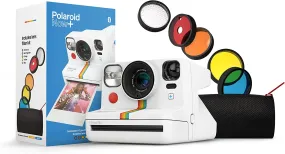 Polaroid Now  Instant Camera with 5 Piece Lens Filter Kit & Pouch