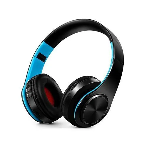 Portable Adjustable Wireless Headphones Bluetooth Audio Mp3