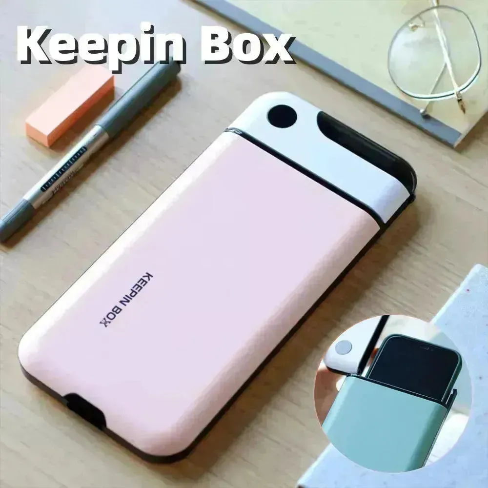 Portable Mobile Phone Keeping Timing Box  self discipline Phone Locker