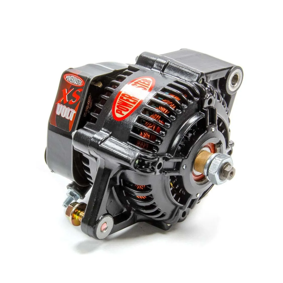 Powermaster Motorsports XS 100mm Race Alternator 100 amp 12-16V 1-Wire - No Pulley