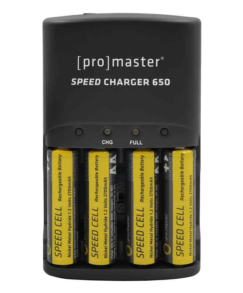 Promaster Speed Charger 650 AA Kit