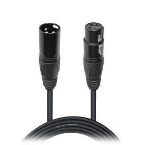 ProX XCP-DMX50 50 Ft. DMX XLR3-M to XLR3-F Premium Cable