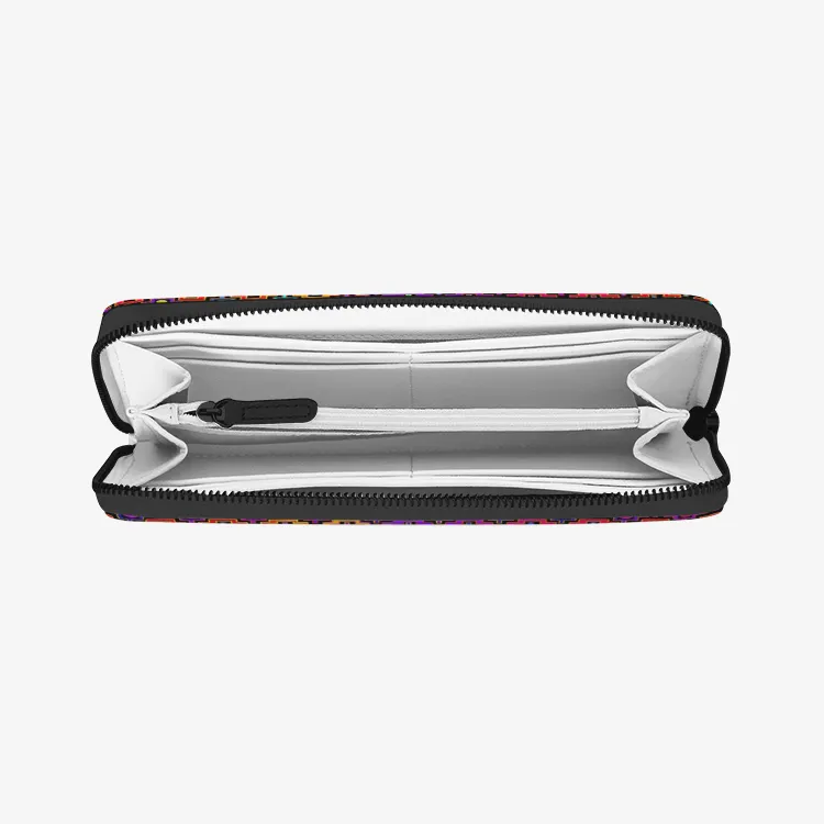 Rainbow Healing Leather Wallet