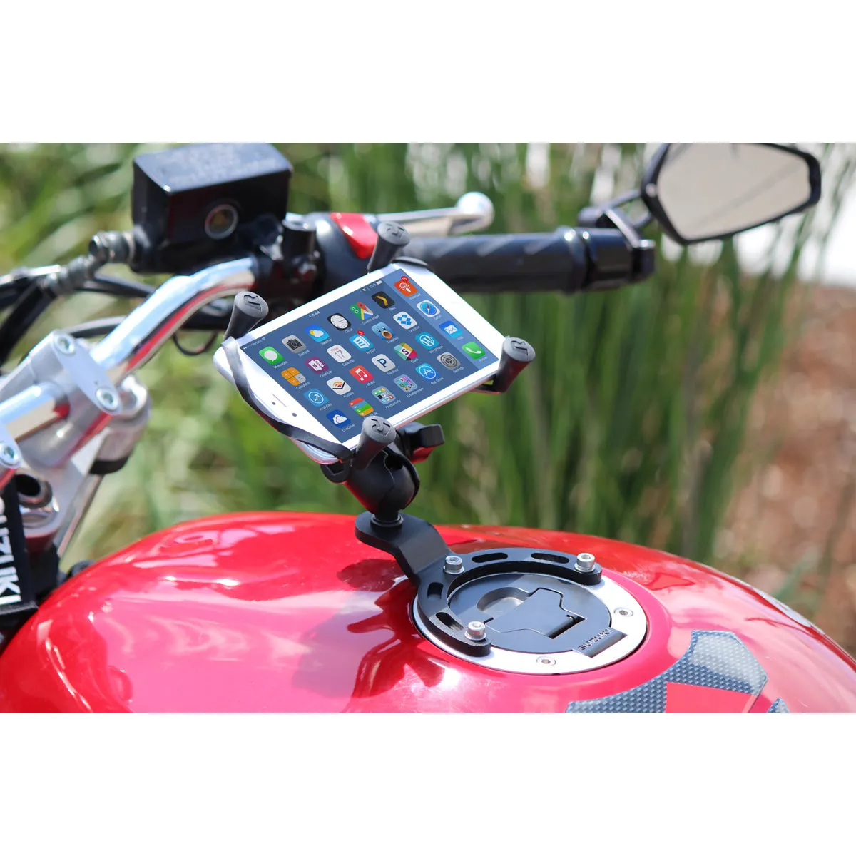 RAM® X-Grip® Large Phone Mount with Small Gas Tank Base