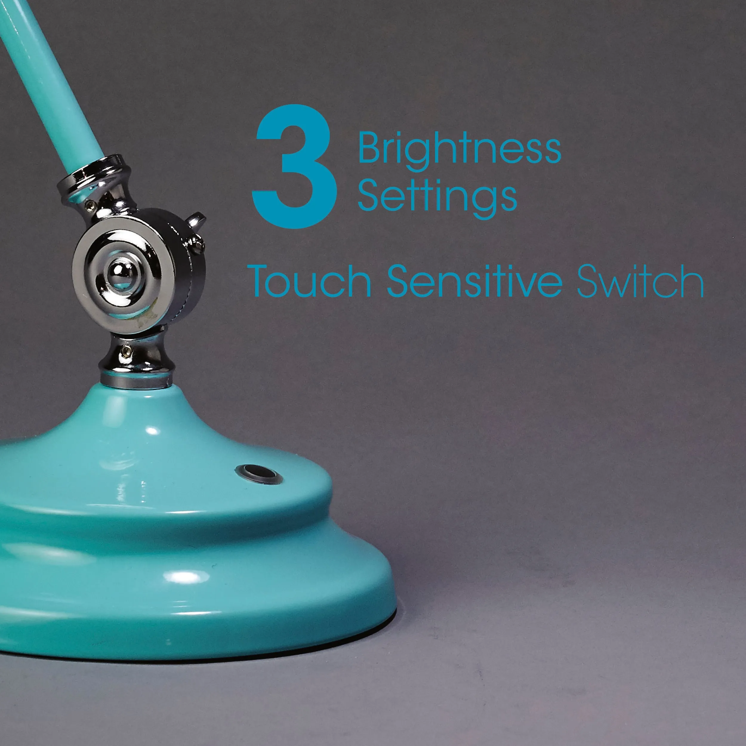 Revive LED Desk Lamp - Turquoise