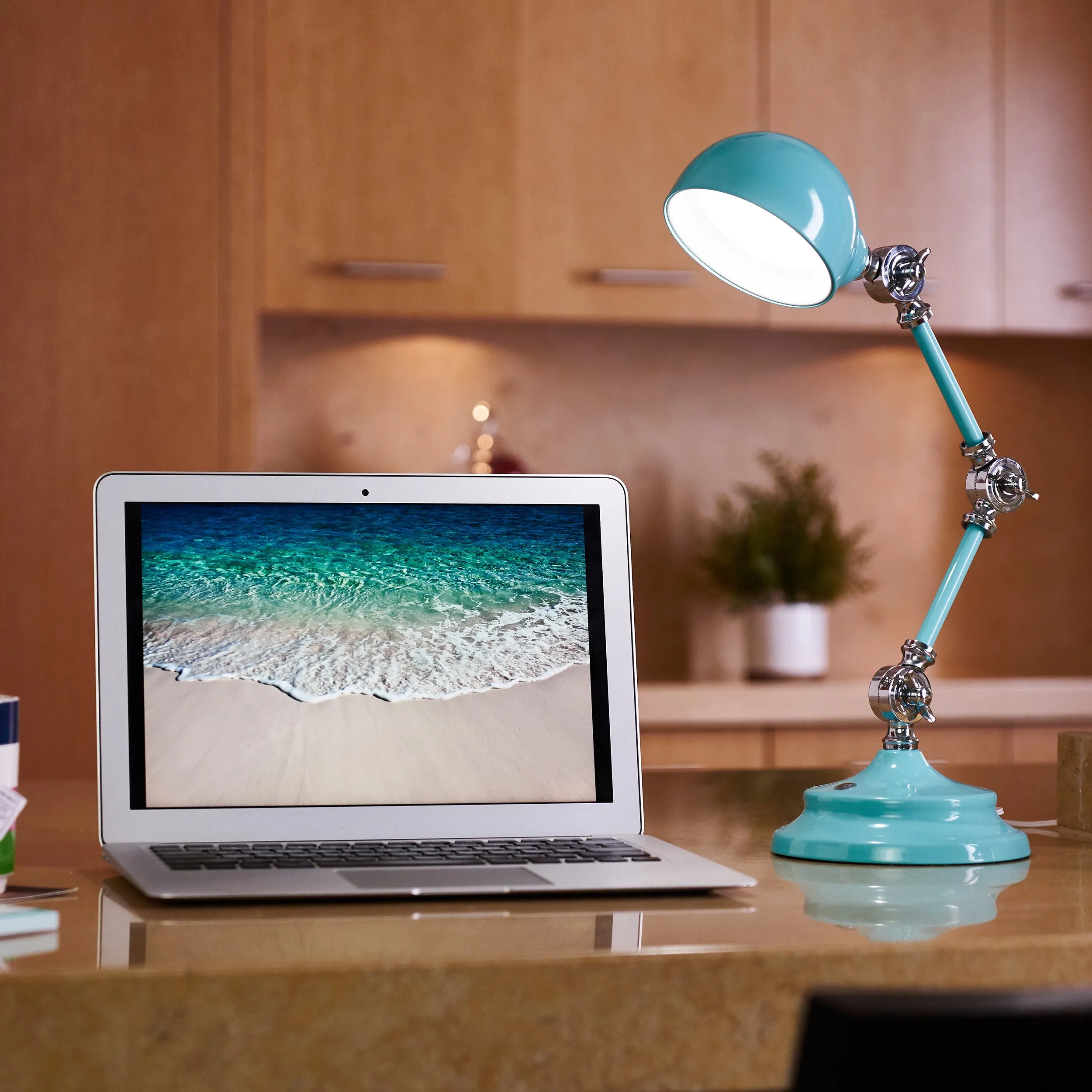 Revive LED Desk Lamp - Turquoise