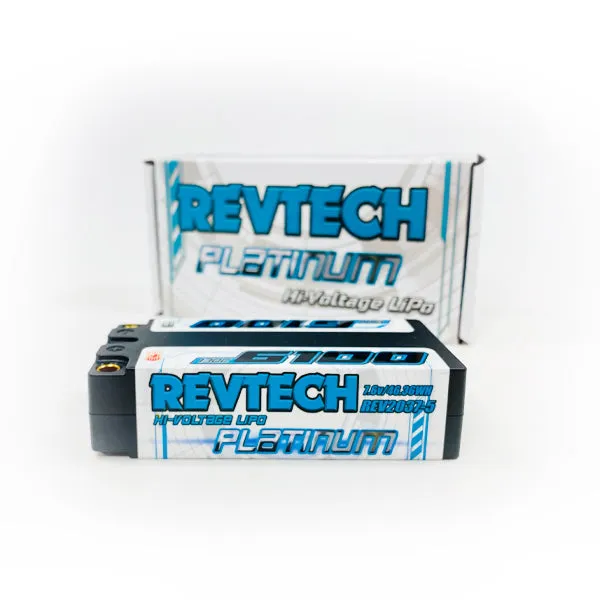 Revtech 6100mah 7.6v Lipo-HV Shorty