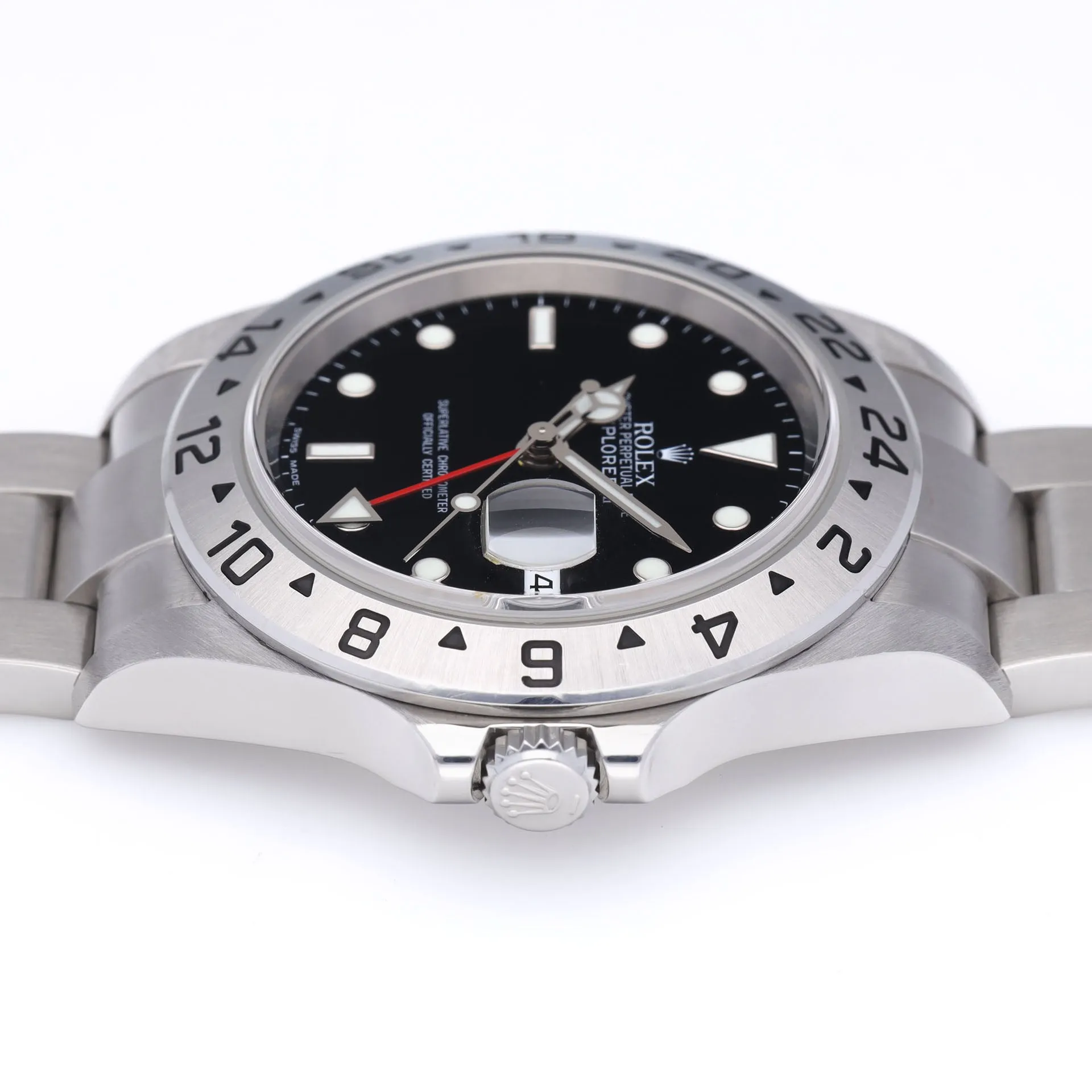 Rolex Explorer 2 16570 Black ‘Swiss Made’ Dial