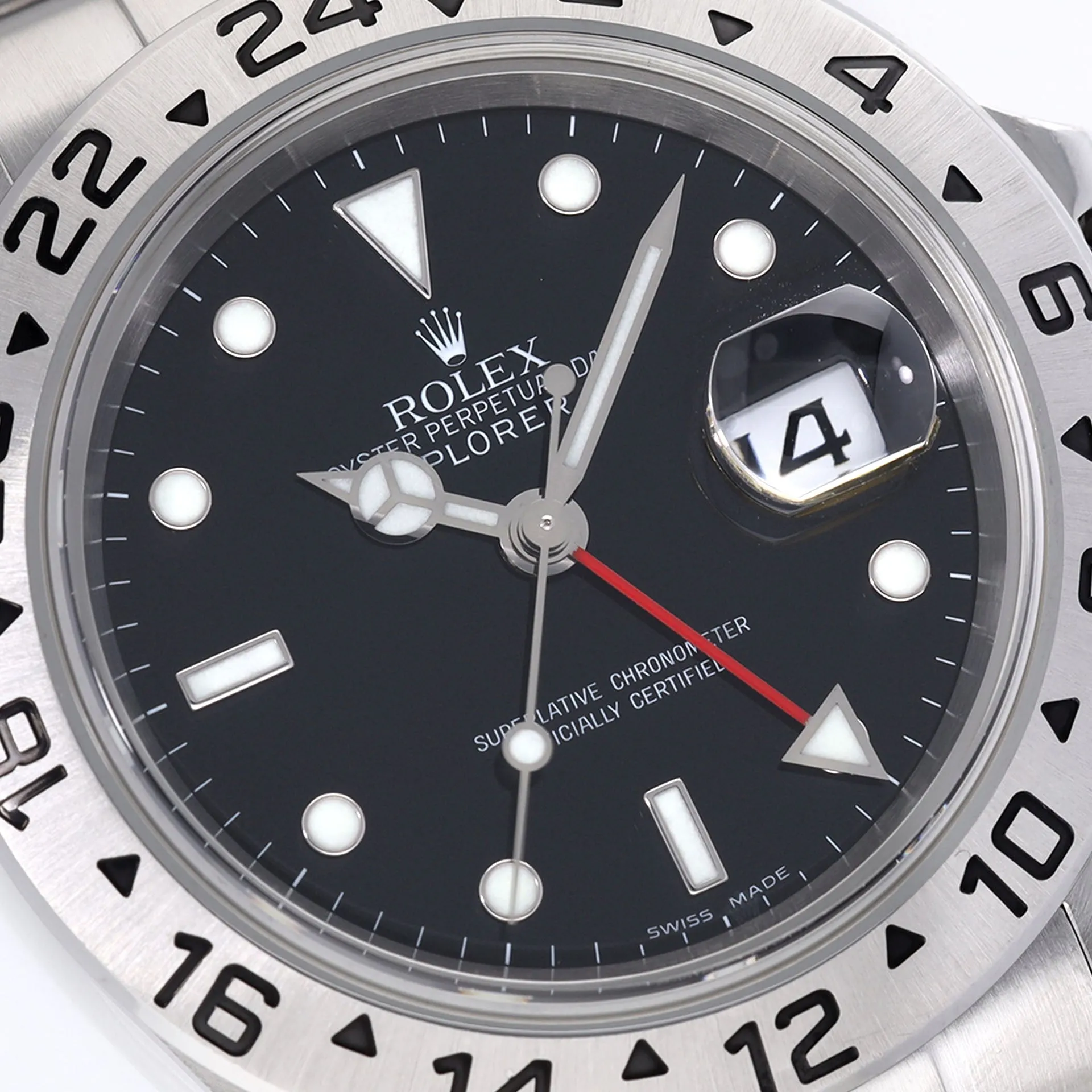 Rolex Explorer 2 16570 Black ‘Swiss Made’ Dial