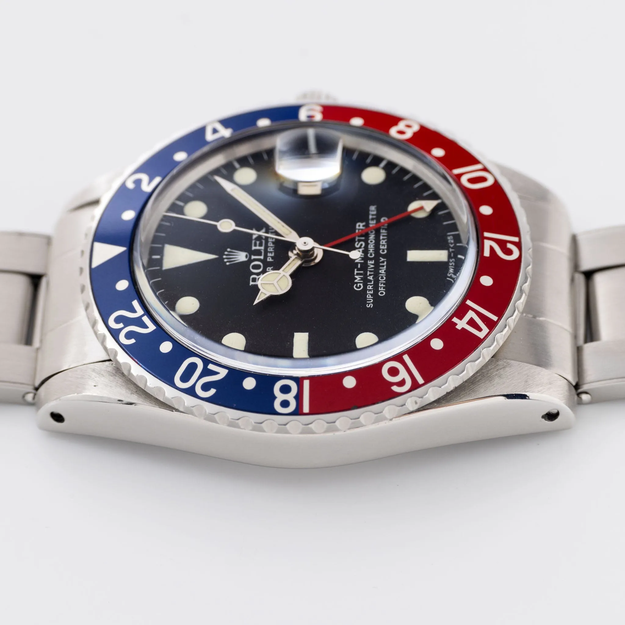 Rolex GMT-Master 1675 Mk0 Zinc-Sulfide Matte Dial