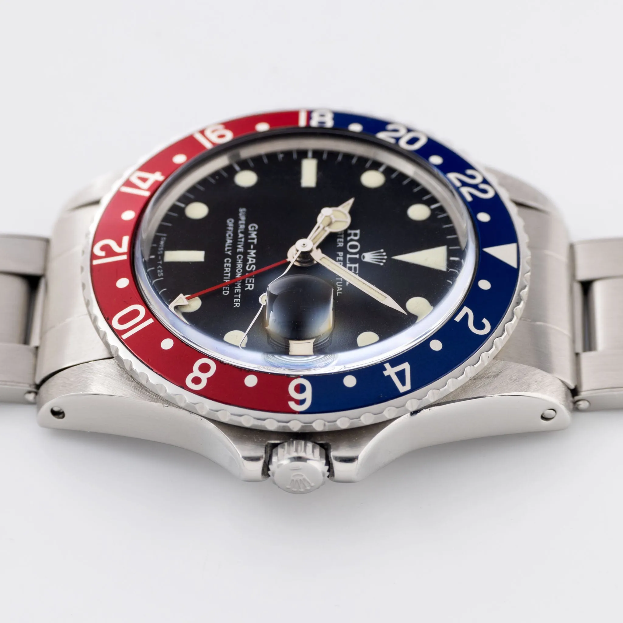 Rolex GMT-Master 1675 Mk0 Zinc-Sulfide Matte Dial