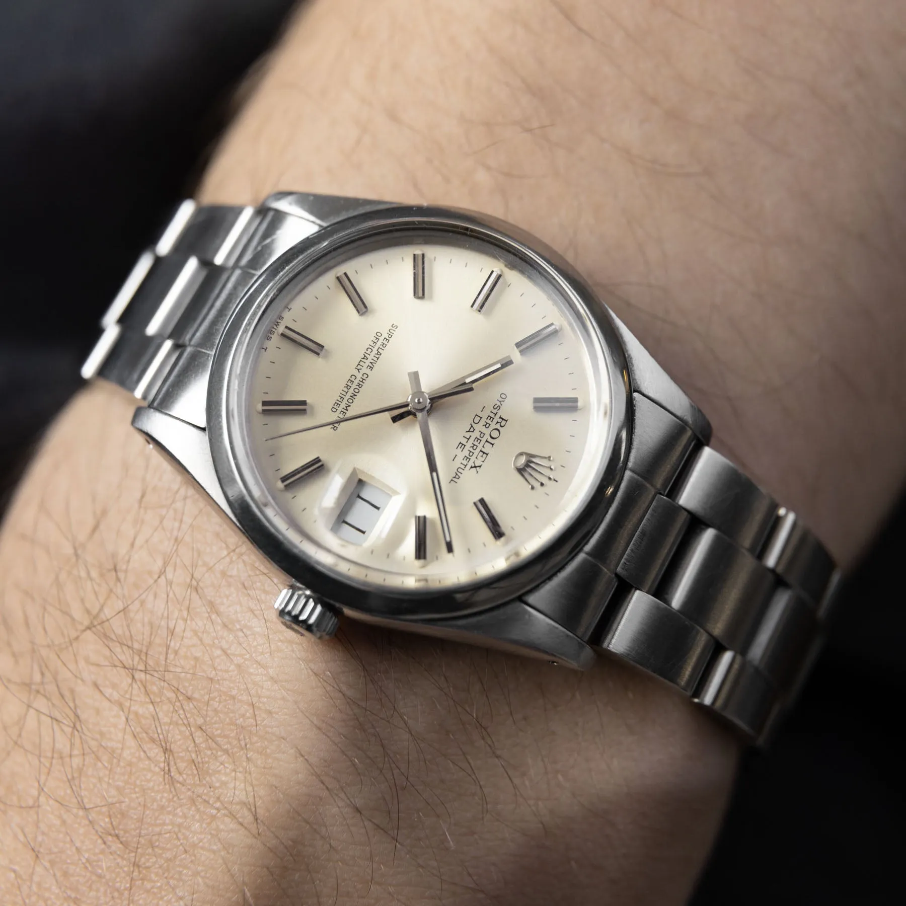 Rolex Oyster Perpetual Date 15000 Cream Dial