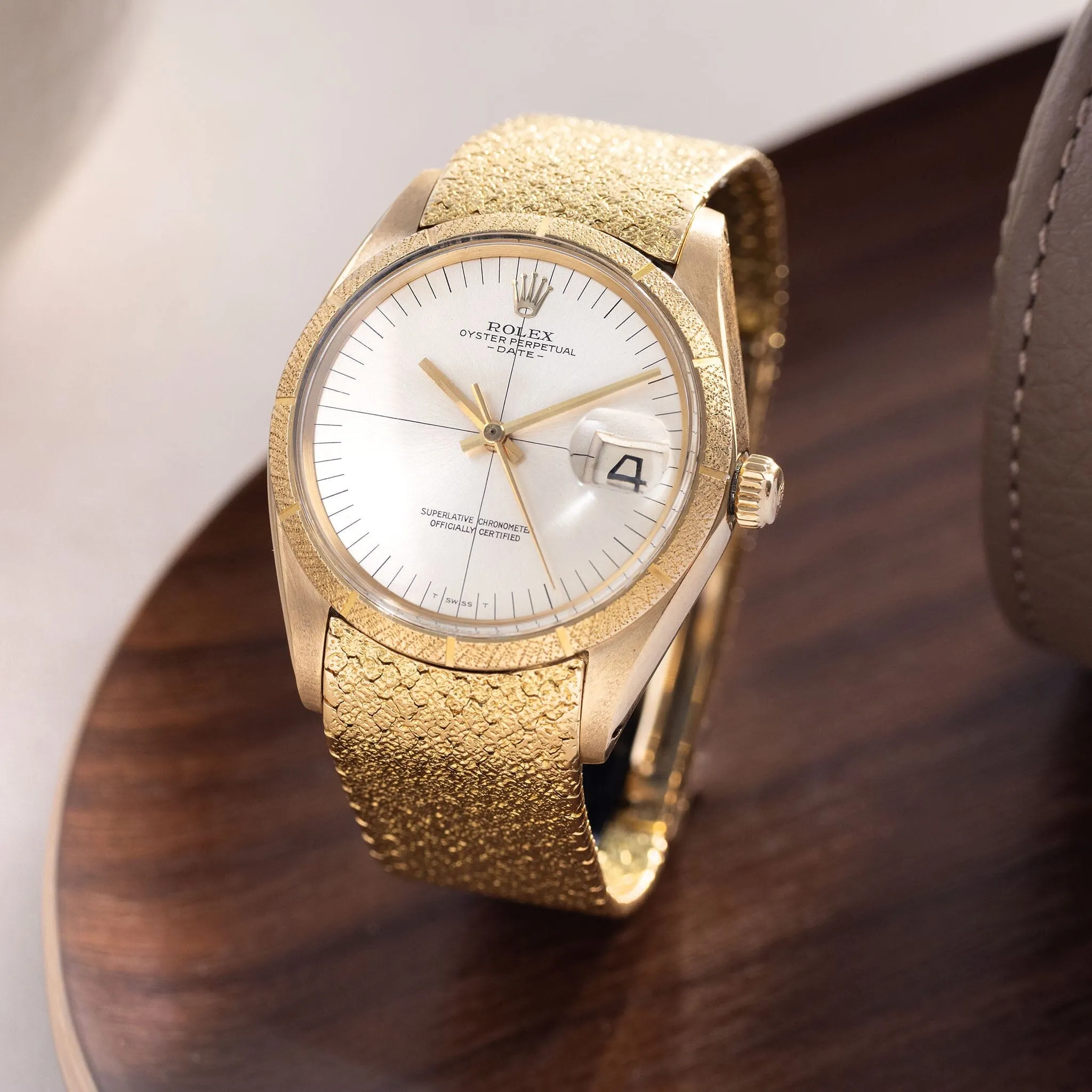 Rolex Zephyr Date Yellow Gold Reference 1510