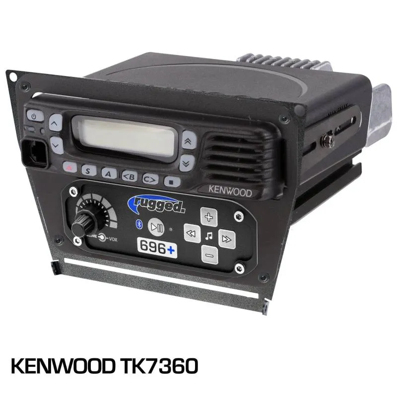 Rugged Radios Polaris RZR PRO XP, RZR Turbo R, and RZR PRO R Dash Mount Radio and Intercom - Kenwood TK7360