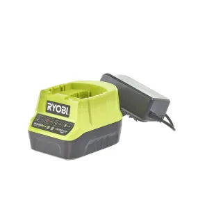 Ryobi Fast Battery Charger Rapid ONE  18V RC18120 Compact With LED Indicator