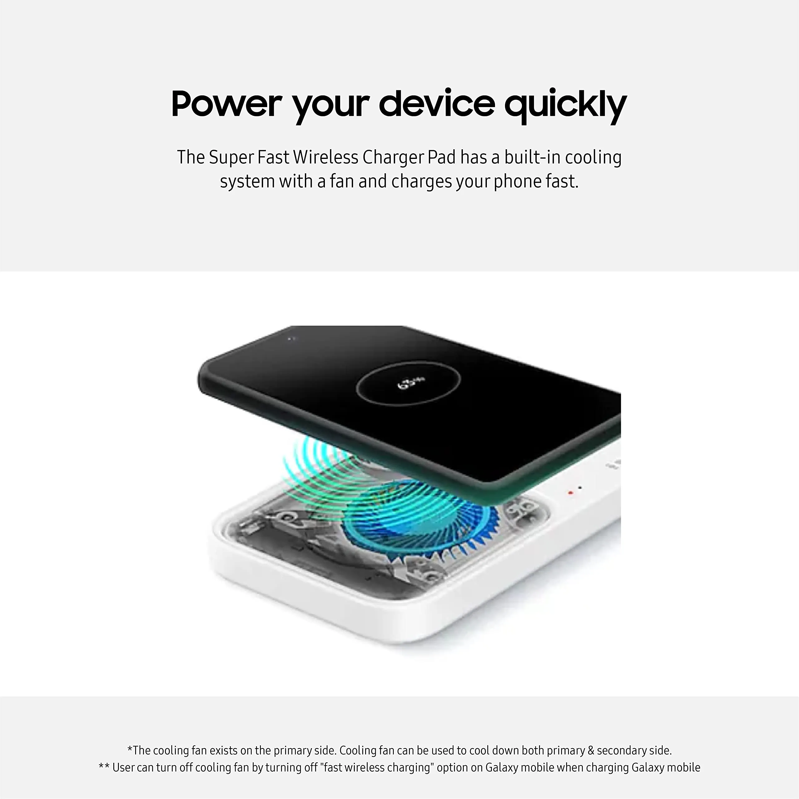 SAMSUNG 15W Wireless Charger Duo