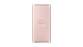 Samsung 2-in-1 Portable Fast Charge Wireless Charger and Battery Pack 10,000 mAh, Pink