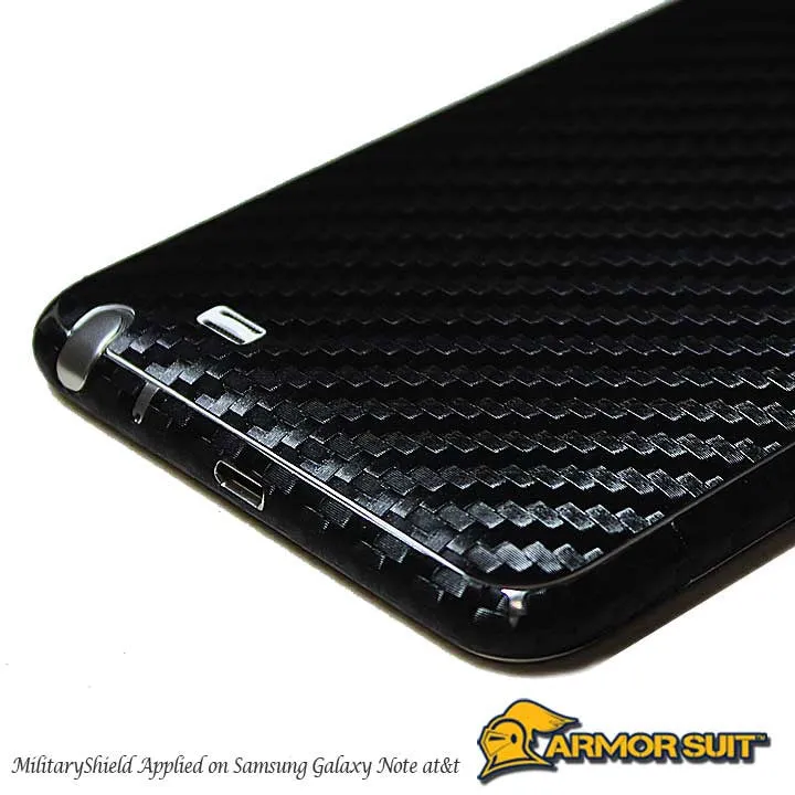 Samsung AT&T Galaxy Note Screen Protector   Carbon Fiber Skin Protector