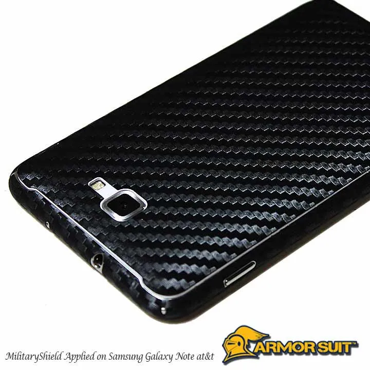 Samsung AT&T Galaxy Note Screen Protector   Carbon Fiber Skin Protector