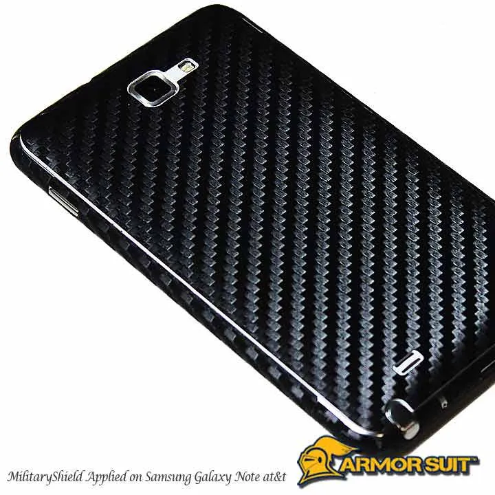 Samsung AT&T Galaxy Note Screen Protector   Carbon Fiber Skin Protector