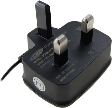 Samsung ETA0U10UBE microUSB 3 Pin Mains Charger