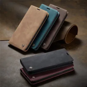 Samsung S23 compatible Leather Phone Case Flip Cover and Wallet